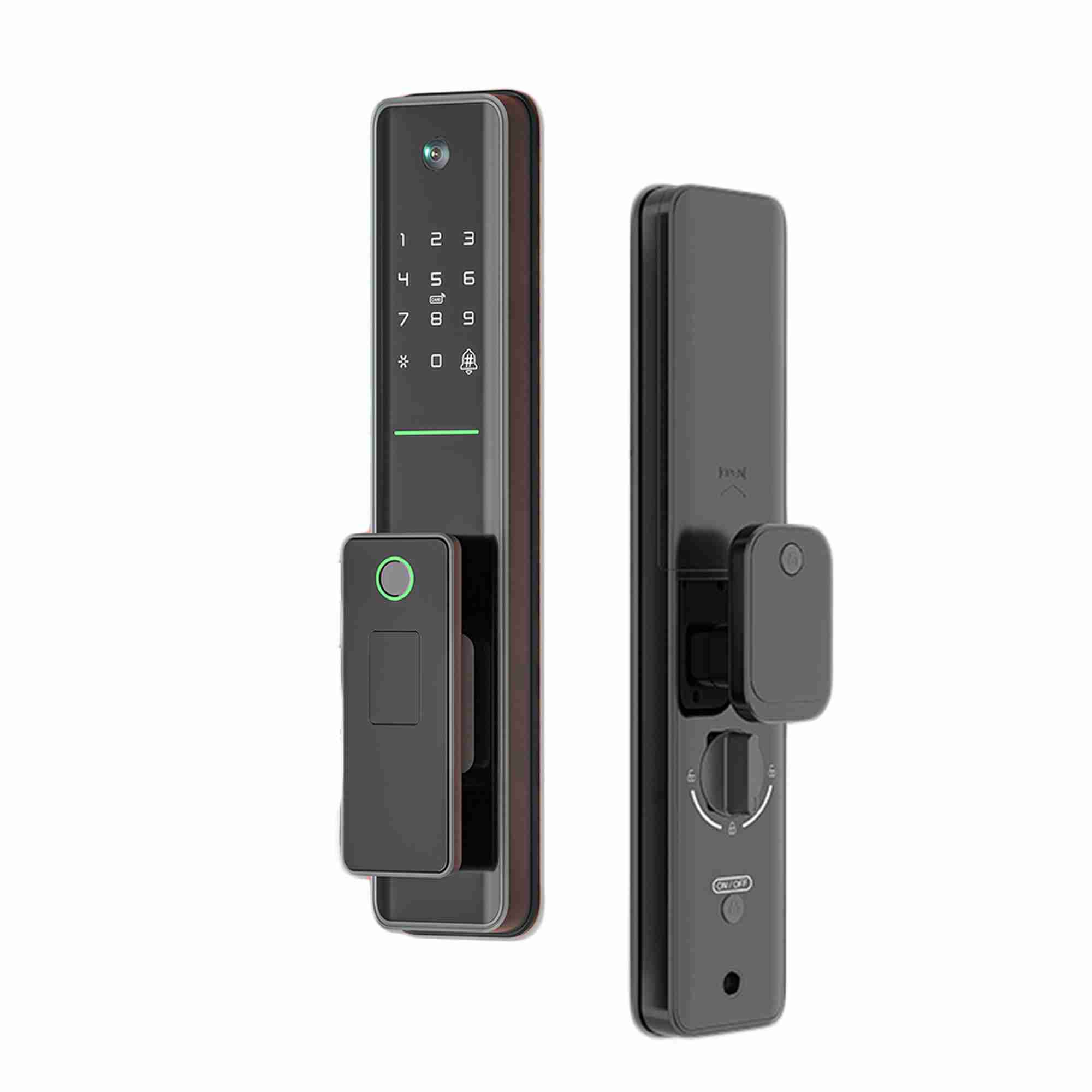 Si farvel til nøkkelæraen! Smarte låser utstyrer hjemmedøren din med den 